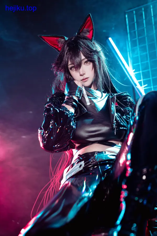 seya狮砸护士刻晴高清cos图 雷系护士装细节近照